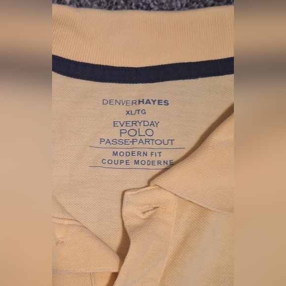 XL Yellow Polo Shirt - Picture 2 of 3